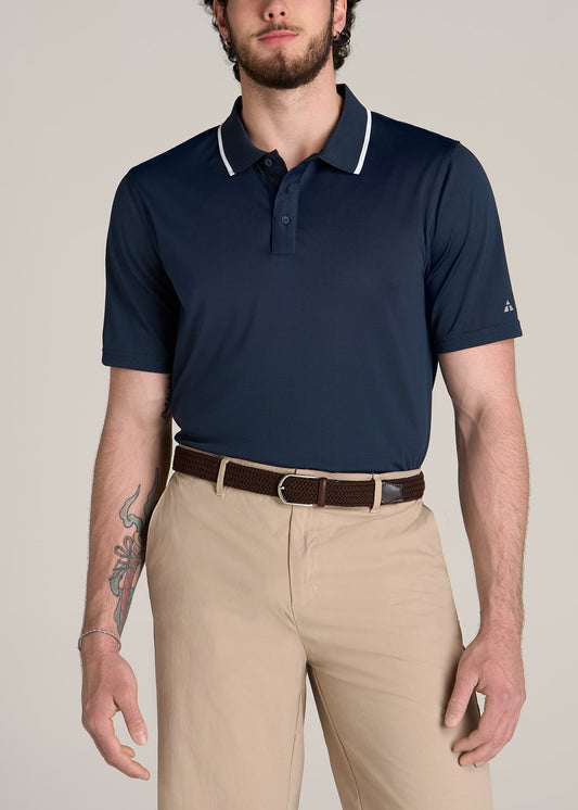 American-Tall-Men-AT-Performance-Tipped-Golf-Polo-Bright-Navy-front