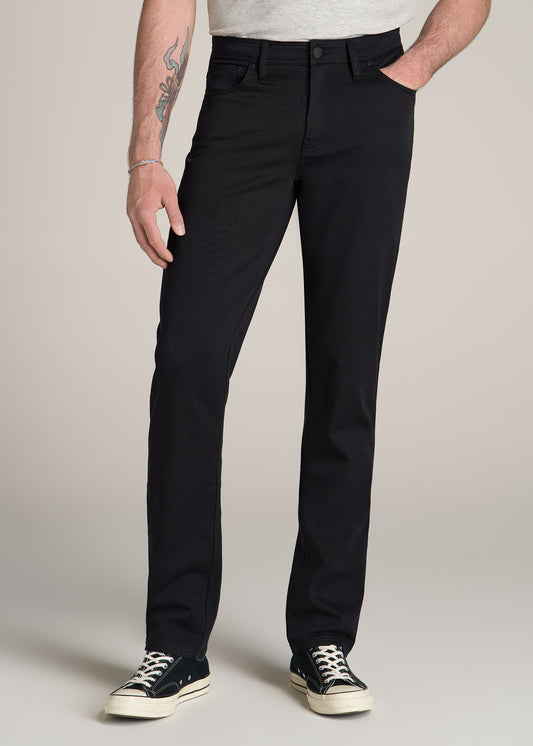 American-Tall-Men-Everyday-Comfort-Five-Pocket-Pant-Black-front