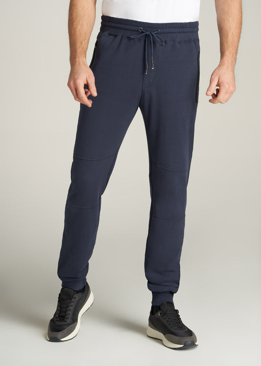    American-Tall-Men-80-20-FrenchTerry-Jogger-Navy-front