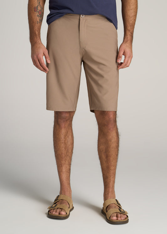 American-Tall-Men-All-Day-Shorts-Dark-Sand-front