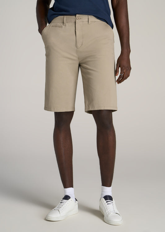    American-Tall-Men-Chino-Shorts-Desert-Khaki-front