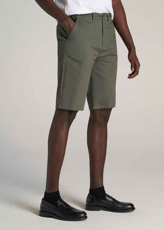    American-Tall-Men-Chino-Shorts-Spring-Olive-side