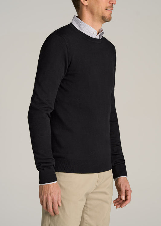    American-Tall-Men-Everyday-Crewneck-Sweater-Black-side