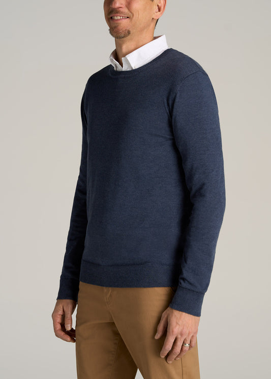     American-Tall-Men-Everyday-Crewneck-Sweater-Navy-Mix-side