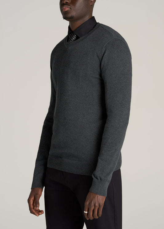    American-Tall-Men-Everyday-V-Neck-Sweater-Charcoal-side