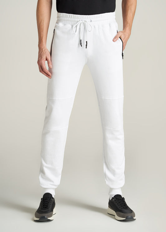 American-Tall-Men-FrenchTerry-Jogger-BrightWhite-front