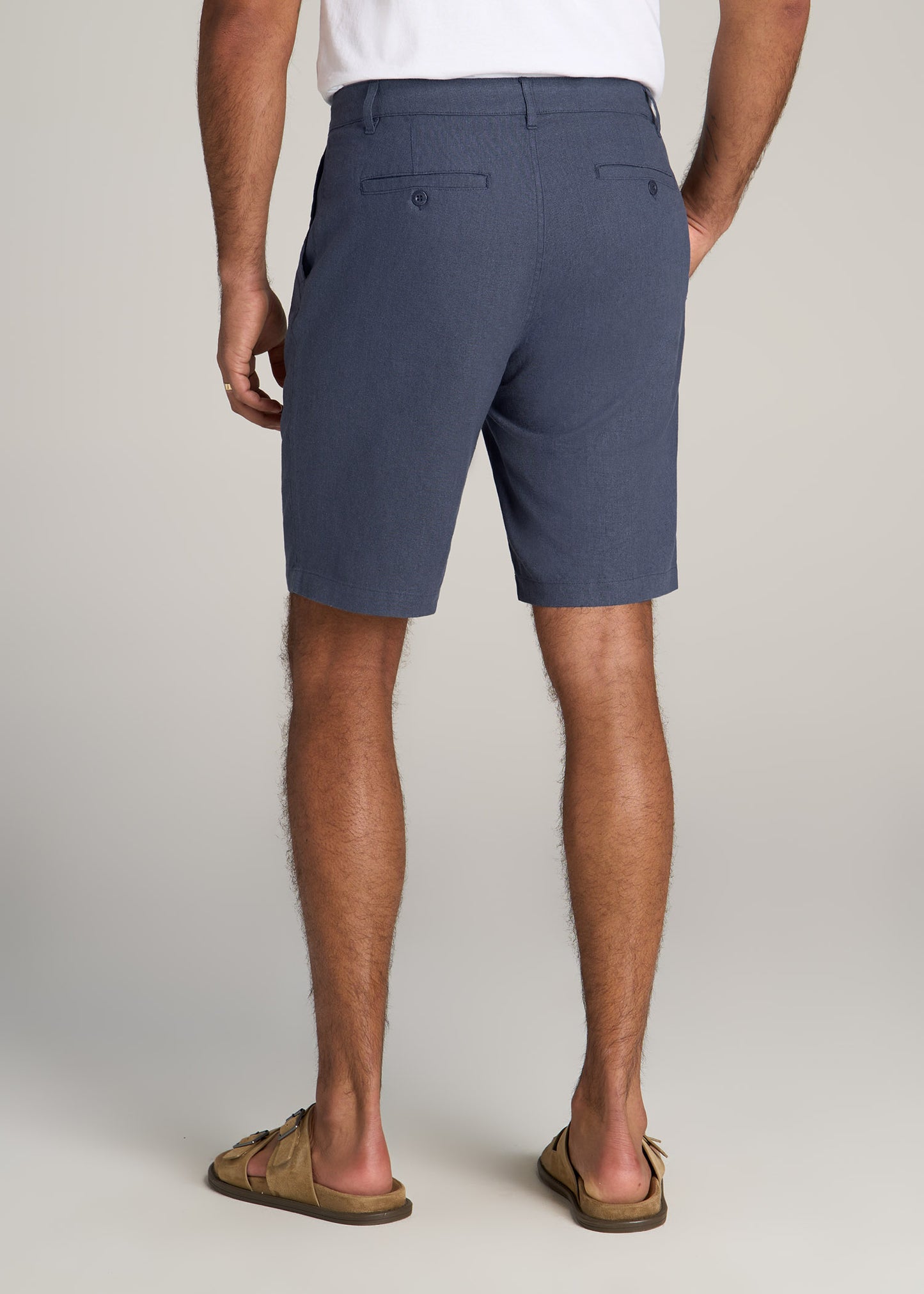 American-Tall-Men-Linen-Shorts-Chambray-Linen-back