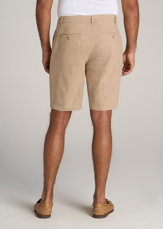 American-Tall-Men-Linen-Shorts-Hazelwood-back