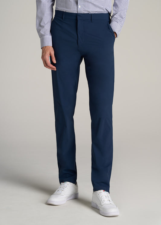    American-Tall-Men-Performance-Casual-Pants-Marine-Navy-front