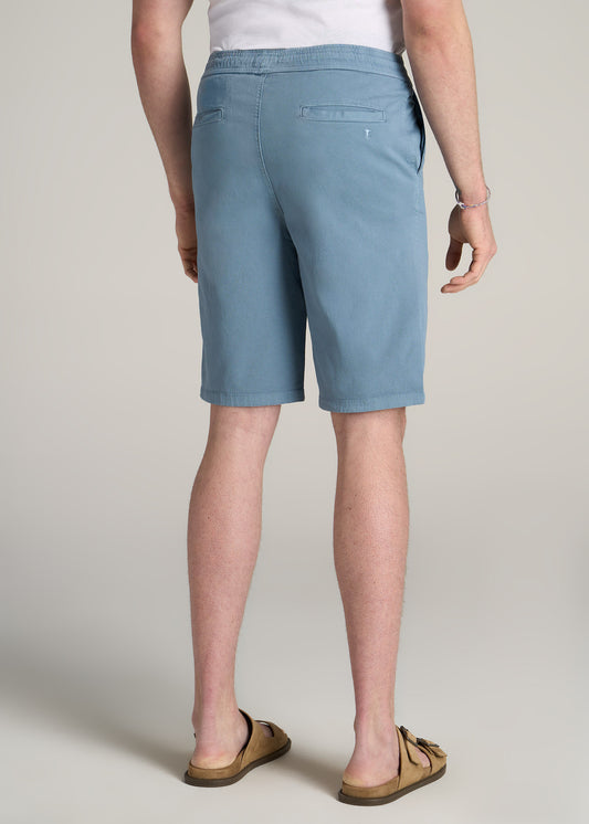 American-Tall-Men-Pull-On-Stretch-Twill-Shorts-Chambray-back