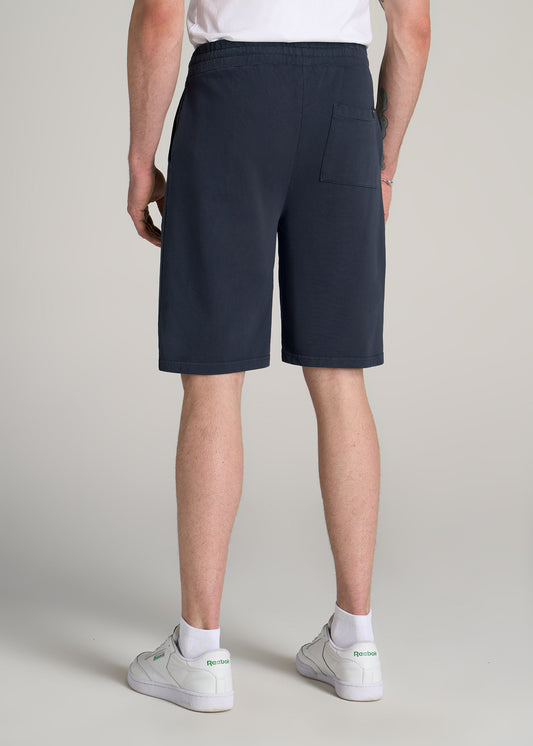 American-Tall-Men-Wearever-Garment-Dyed-French-Terry-Sweat-Shorts-Navy-back