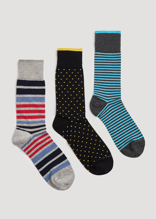    American-Tall-Mens-XL-Dress-Socks-Size-14-17-3-Pack-A-Detail2