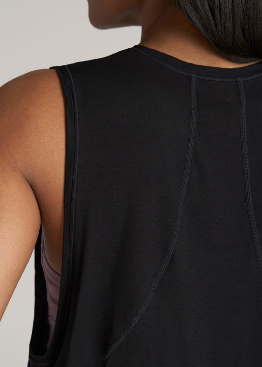    American-Tall-Women-Athletic-Cropped-Muscle-Tank-Black-detail