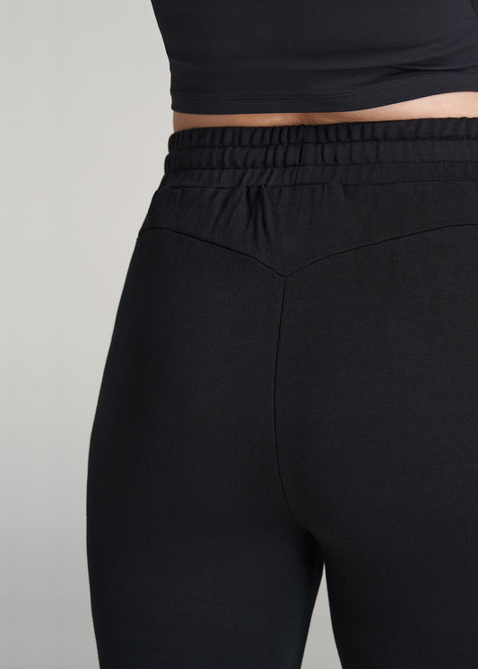     American-Tall-Women-Baby-FrenchTerry-Jogger-Black-detail