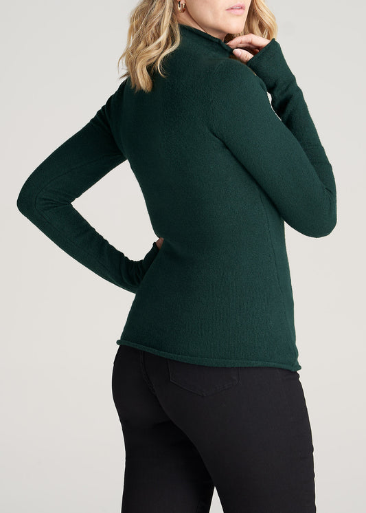 American-Tall-Women-Rolled-MockNeck-Sweater-Emerald-back