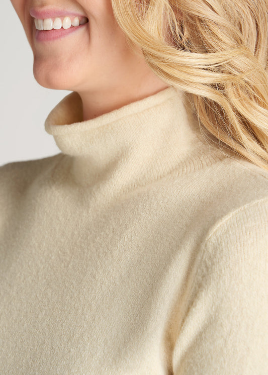 American-Tall-Women-Rolled-MockNeck-Sweater-Oat-detail