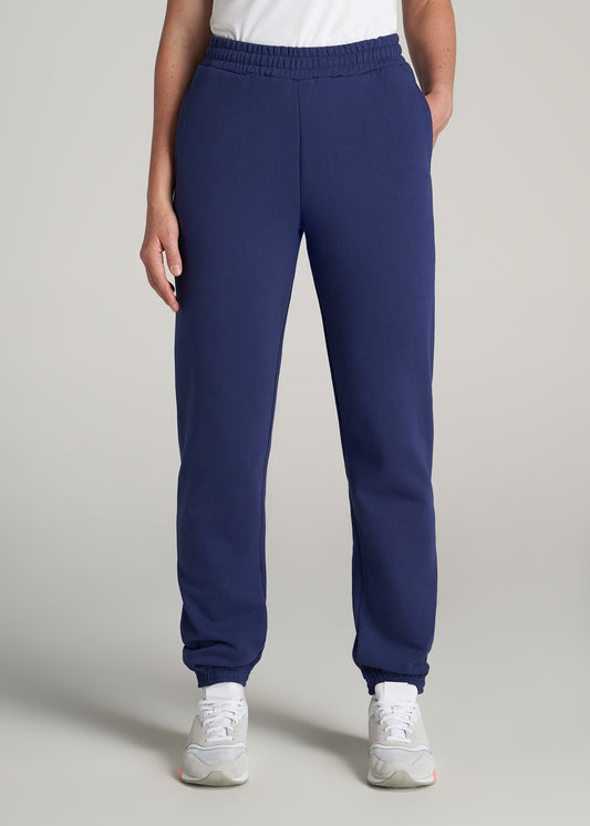    American-Tall-Women-WKND-Fleece-Relaxed-Sweatpants-Midnight-Blue-front