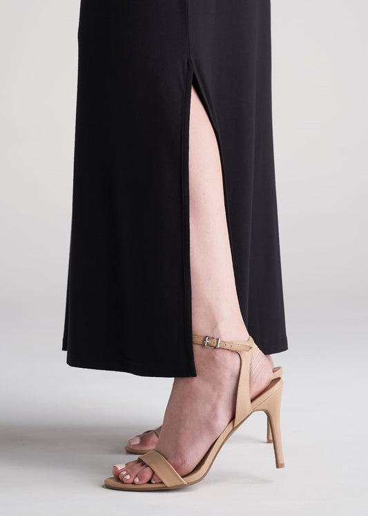 American_Tall_Womens_Maxi_Dress_Black-leg
