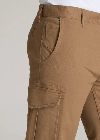 Closeup of pocket on tall men's cargo pant