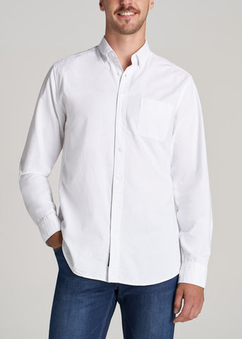 Washed Oxford Tall Men's Button-Down Shirt