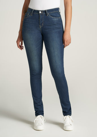 Women's tall midrise skinny jeans - by joyouslyvibrantlife