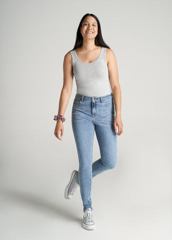 Tall High Rise Skinny Jeans for Women - by joyouslyvibrantlife