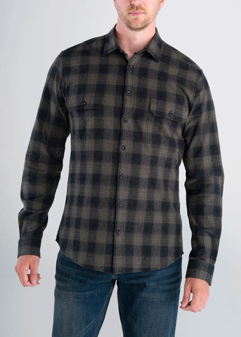 Heavyweight Flannel for Tall Men