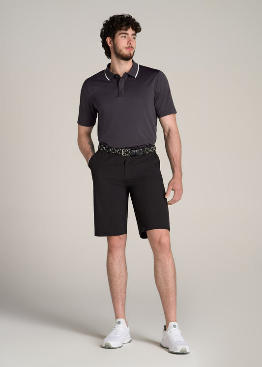 American-Tall-Men-AT-Performance-Tipped-Golf-Polo-Charcoal-full