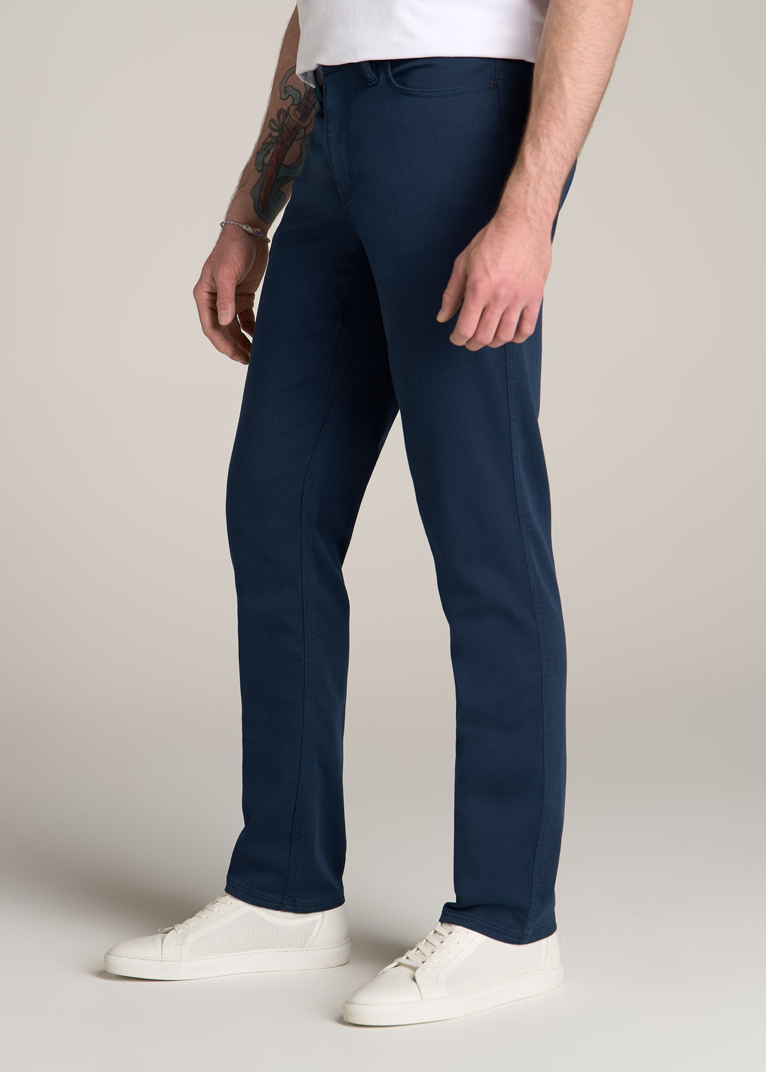 American-Tall-Men-Everyday-Comfort-Five-Pocket-Pant-Marine-Navy-side