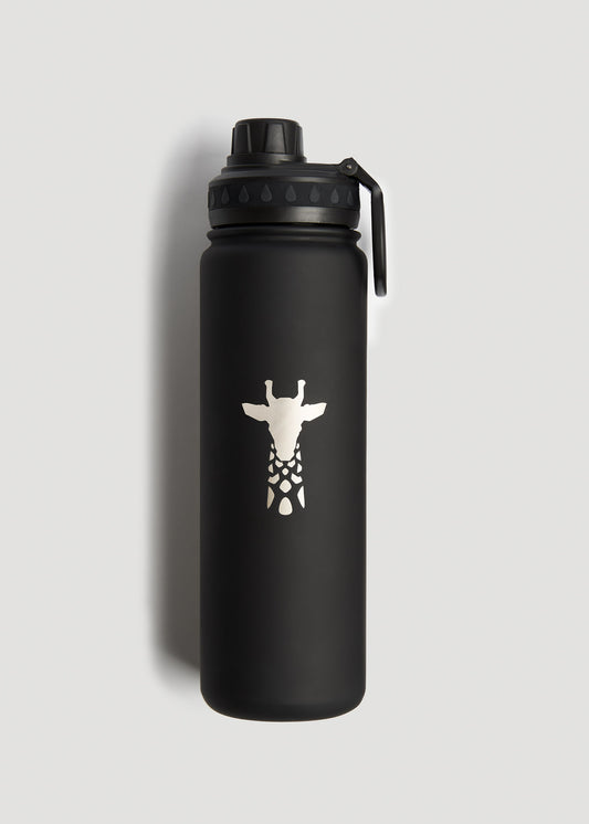    American-Tall-Black-Water-Bottle-Front