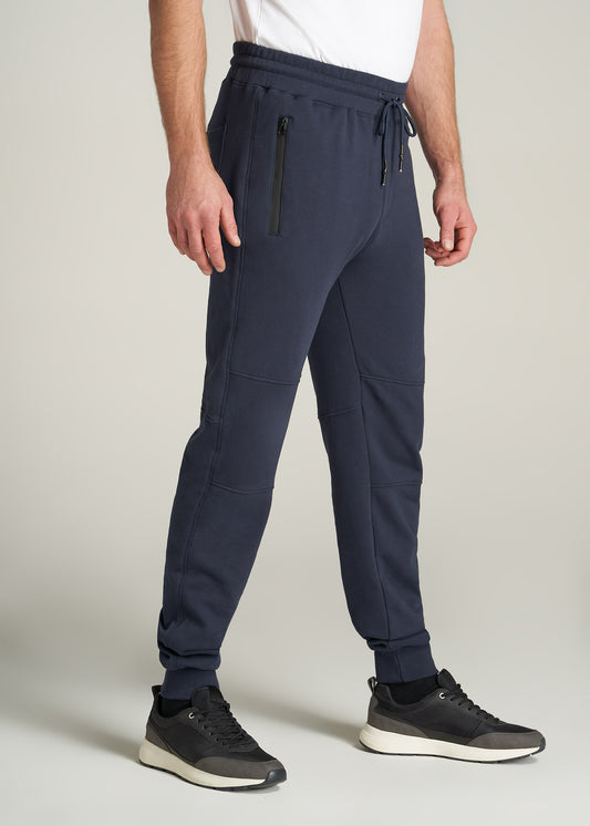    American-Tall-Men-80-20-FrenchTerry-Jogger-Navy-side