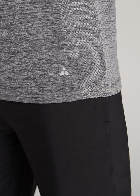    American-Tall-Men-AT-Performance-Short-Sleeve-Jersey-Athletic-Crewneck-Engineered-Tee-Grey-Mix-detail