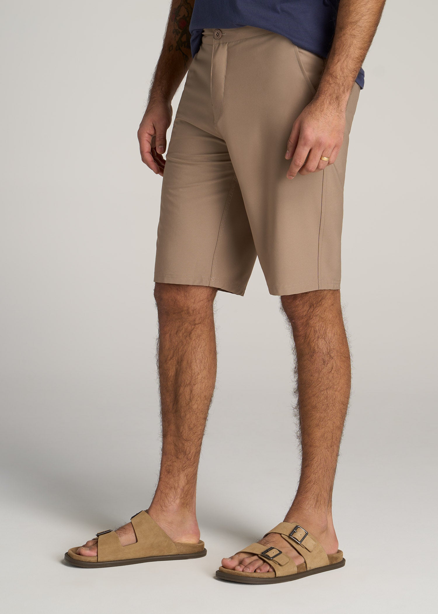 American-Tall-Men-All-Day-Shorts-Dark-Sand-side