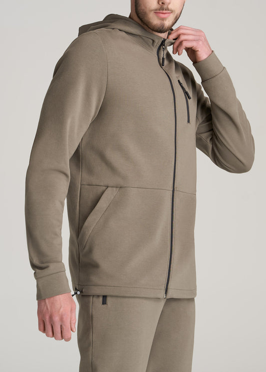       American-Tall-Men-Athleisure-Performance-Hooded-Track-Jacket-Deep-Taupe-side