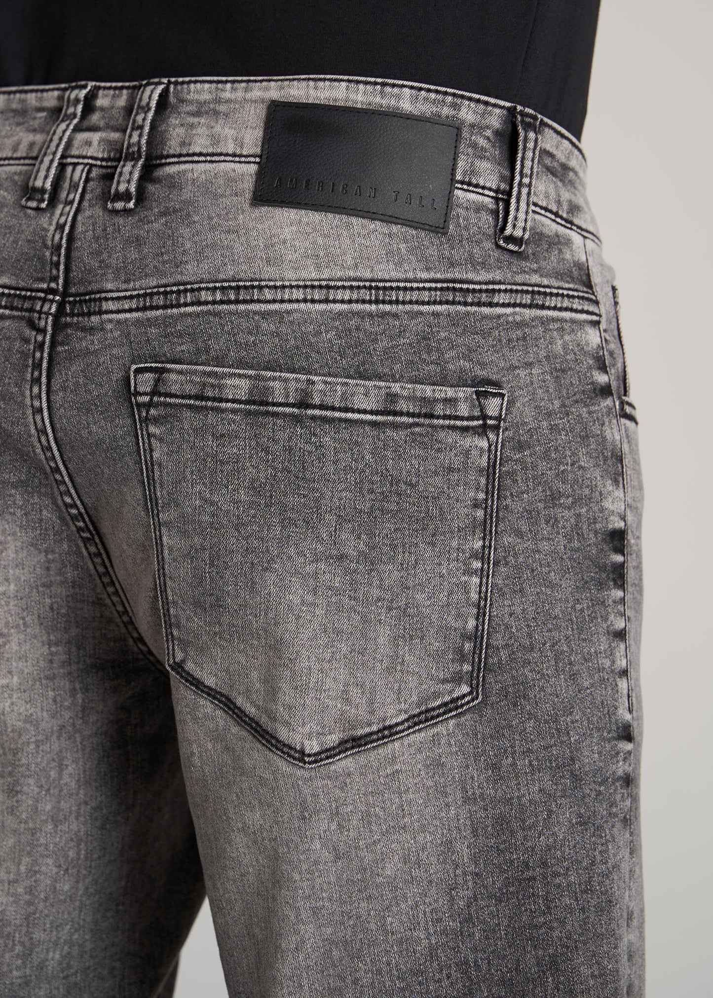     American-Tall-Men-Carman-Tapered-Fit-Jeans-Washed-Faded-Black-detail