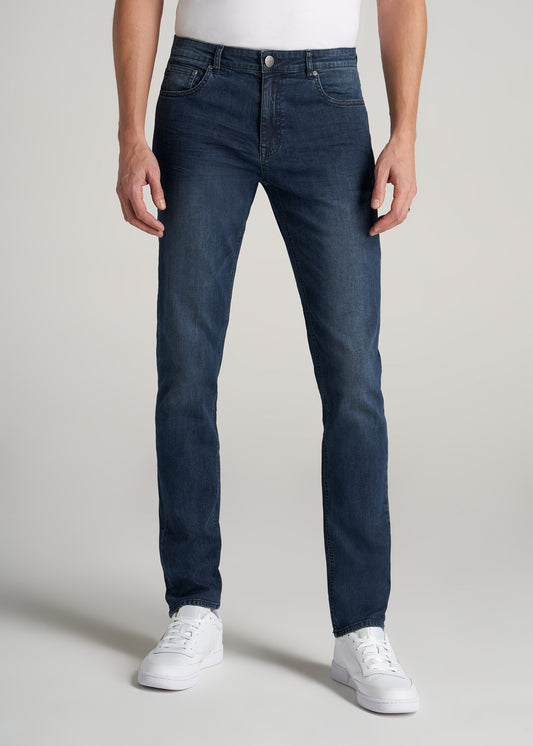    American-Tall-Men-Dylan-SlimFit-Jeans-CoastalBlue-front