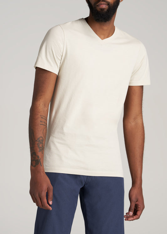    American-Tall-Men-Everyday-Vneck-SSTee-Oatmeal-front
