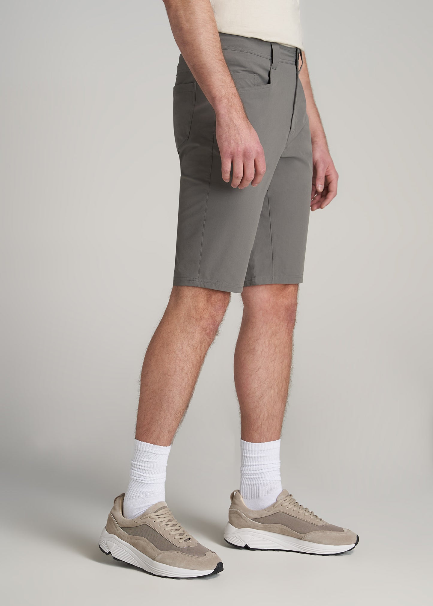    American-Tall-Men-Hiking-Shorts-MediumGrey-side