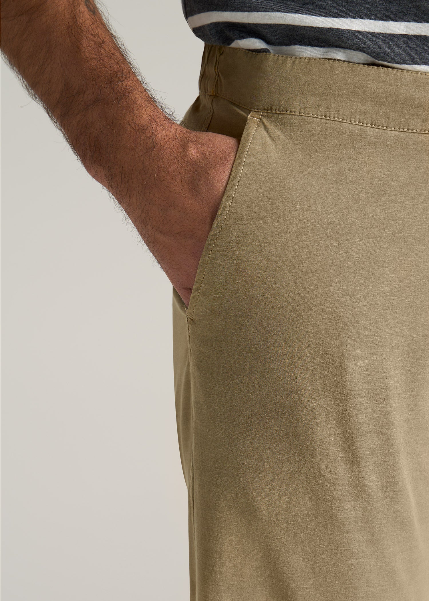 American-Tall-Men-LJ-Deck-Shorts-Vintage-Buck-detail
