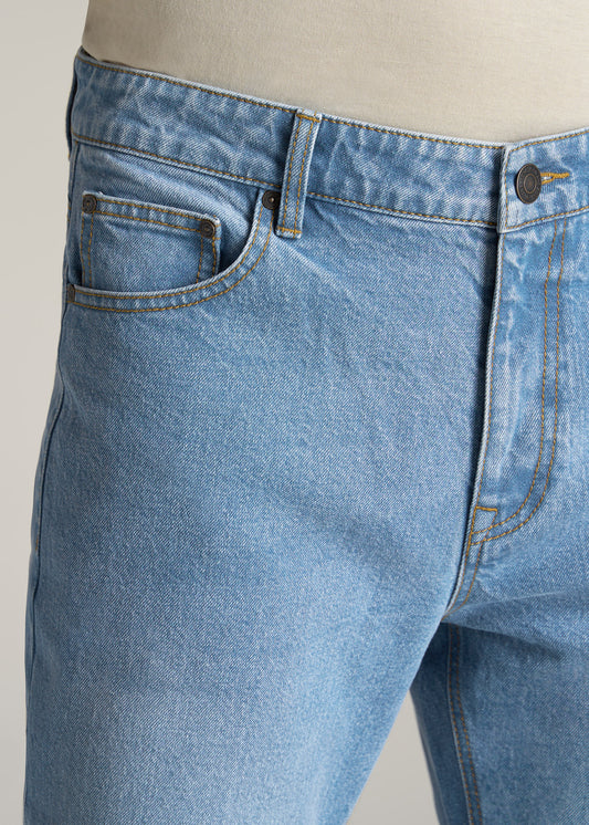     American-Tall-Men-LJ-Jeans-Straight-Leg-Stone-Wash-Light-Blue-pocket