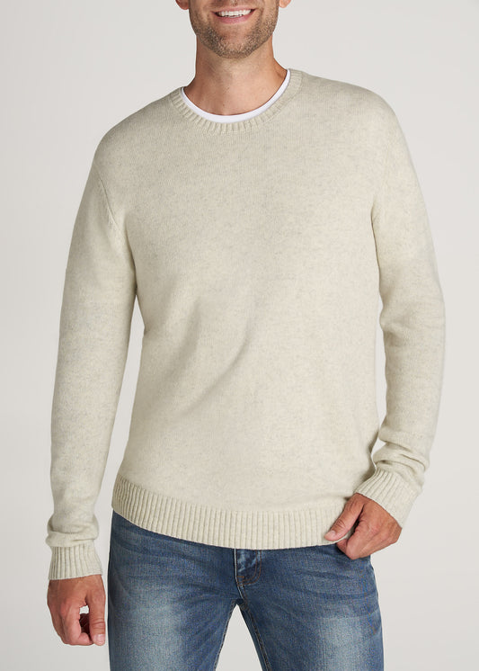 American-Tall-Men-LJ-Wool-Sweater-StoneMix-front