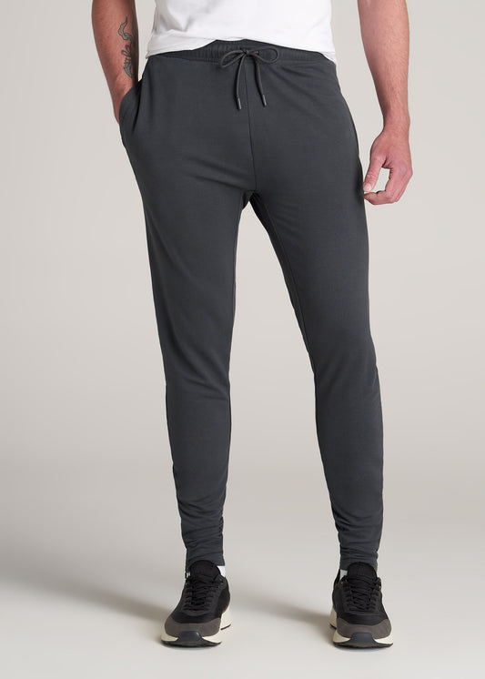    American-Tall-Men-Light-Weight-Tapered-French-Terry-Jogger-Iron-Grey-front