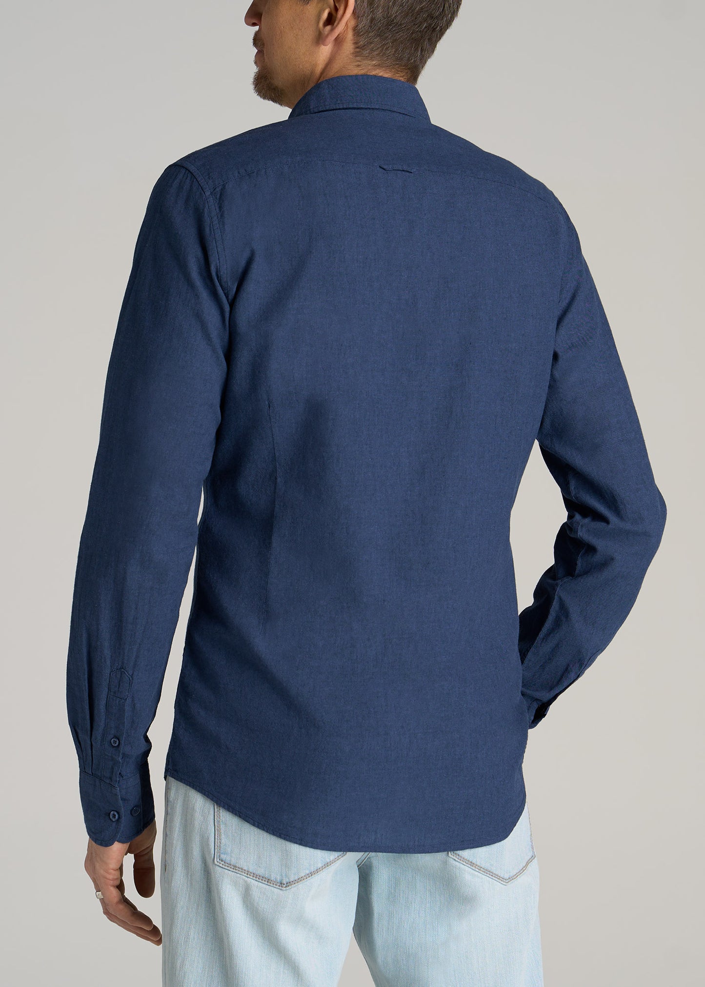   American-Tall-Men-Linen-Long-Sleeve-Shirt-Lake-Blue-back