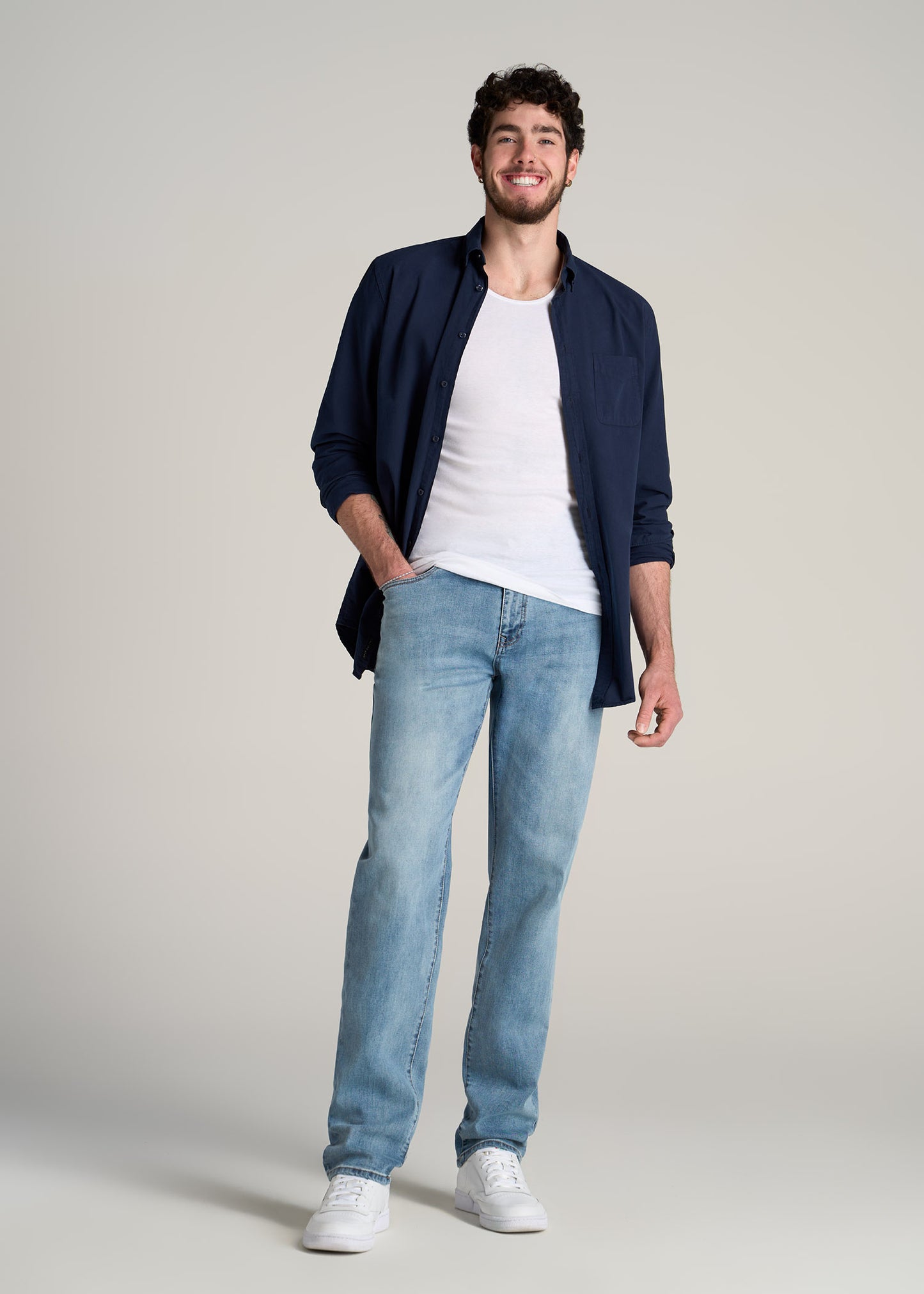 American-Tall-Men-Mason-SEMI-RELAXED-Jeans-New-Fade-full