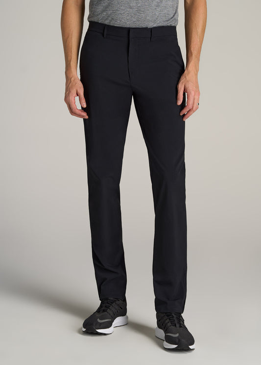       American-Tall-Men-Performance-Casual-Pants-Black-front