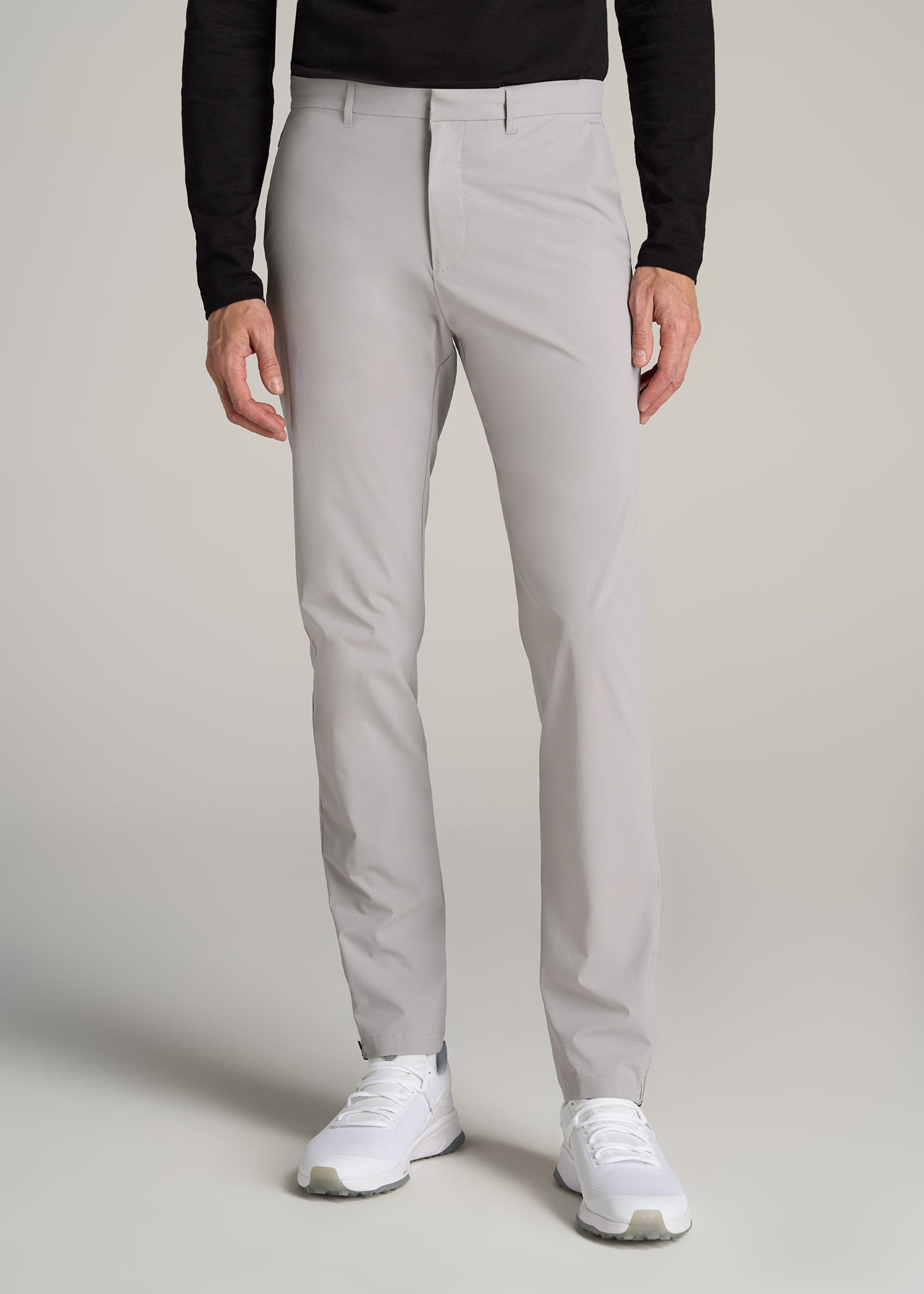    American-Tall-Men-Performance-Casual-Pants-Light-Grey-front