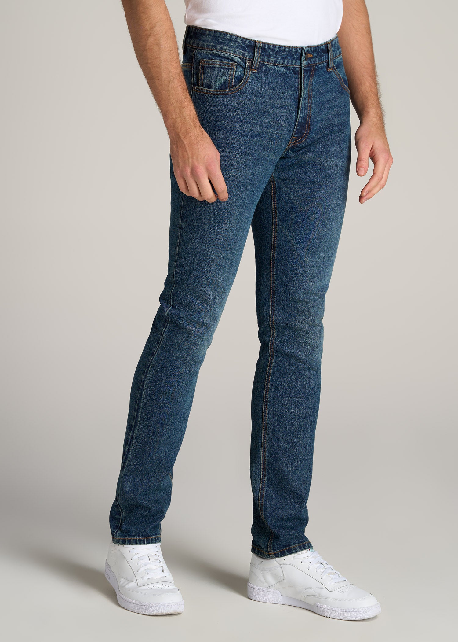       American-Tall-Men-Slim-Taper-Fit-Carman-Jeans-Machine-Blue-side