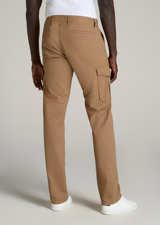       American-Tall-Men-Stretch-Twill-Cargo-Pants-Russet-Brown-back