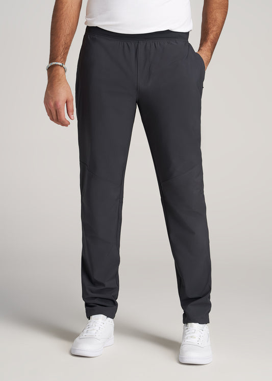    American-Tall-Men-StretchWoven-TrainingPant-Charocal-front
