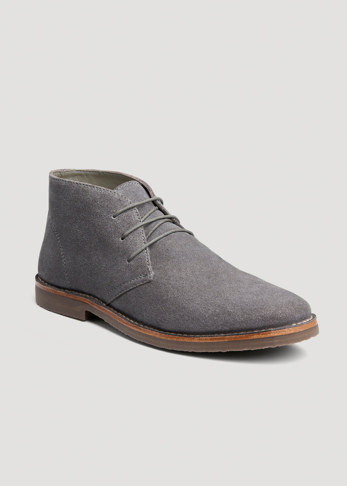       American-Tall-Men-Suede-Desert-Boots-Grey-front